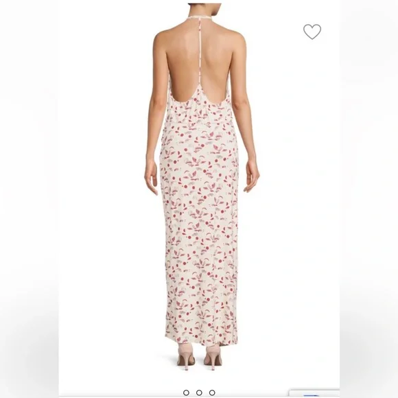 Free People Daria Graphic Maxi Dress Ivory Combo - Picture 3 of 11